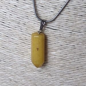 🔥HOT SALE🔥Yellow Jade Boho Chakra Necklace
